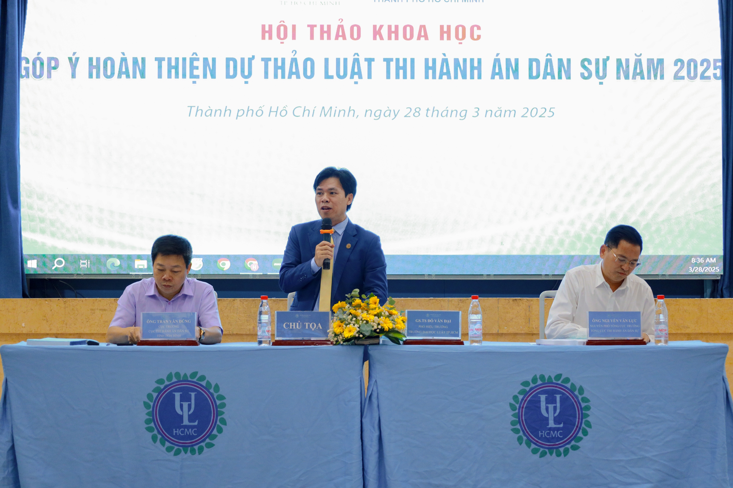 Góp ý Dự thảo Luật Thi hành án dân sự 2025: Nhận diện bất cập, đề xuất giải pháp 7 ban chu toa dieu hanh phien 1 tai hoi thao 174314829069313611719