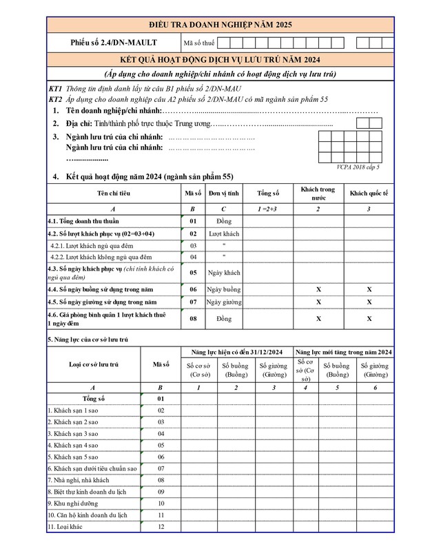 ĐIỀU TRA DOANH NGHIỆP 2025: Hướng dẫn cách ghi Phiếu số 2.4/DN-MAULT 12 02 so tay huong dan dieu tra dn bong 2page 0191 1743494626539829702873